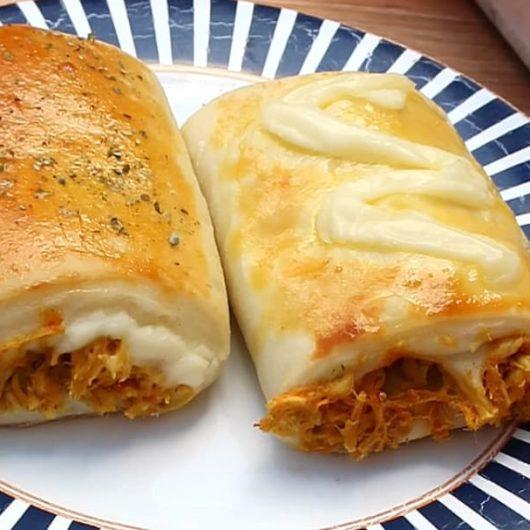 Assado de Frango, Calabresa, Bacon, 4 Queijos,