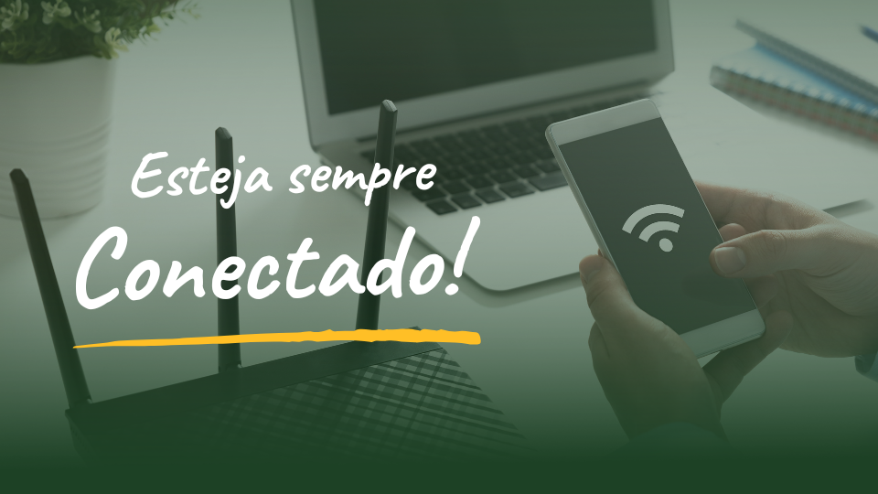 H&oacute;spede do Alameda tem Free Wi-fi!