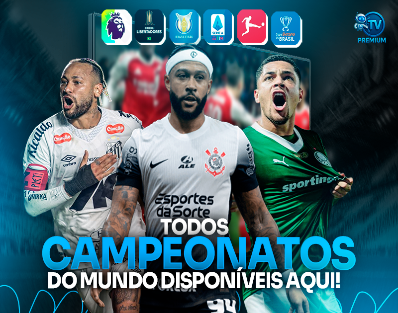 ⚽ Os melhores canais de futebol em um só lugar!