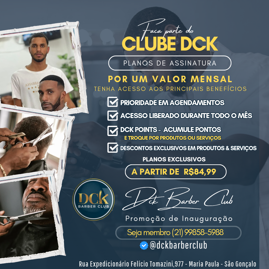Clube DCK - Planos a partir de R$84,99