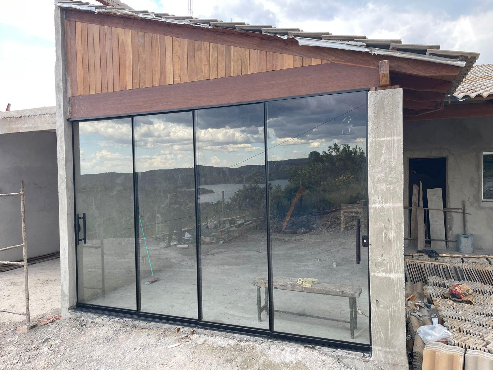 Portas e Janelas de Blindex 