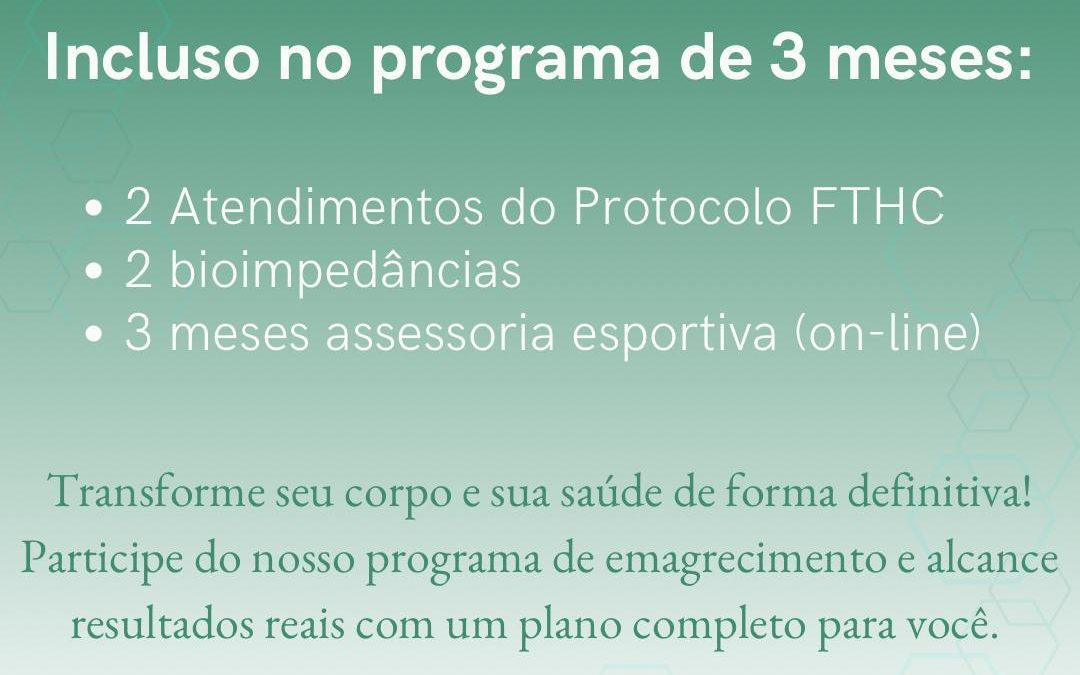Protocolo FTHC com treinamento físico