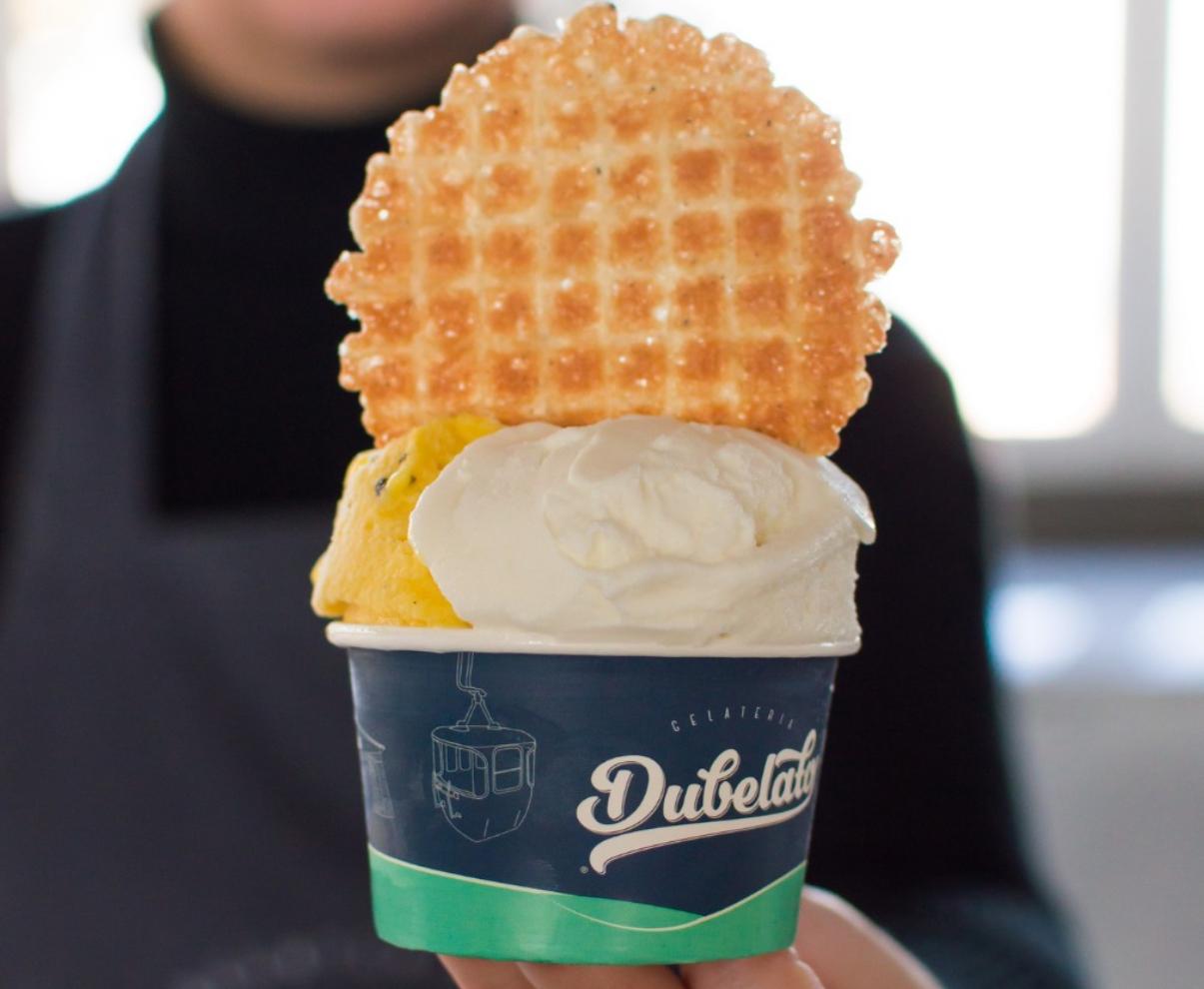 Copinhos de gelato 