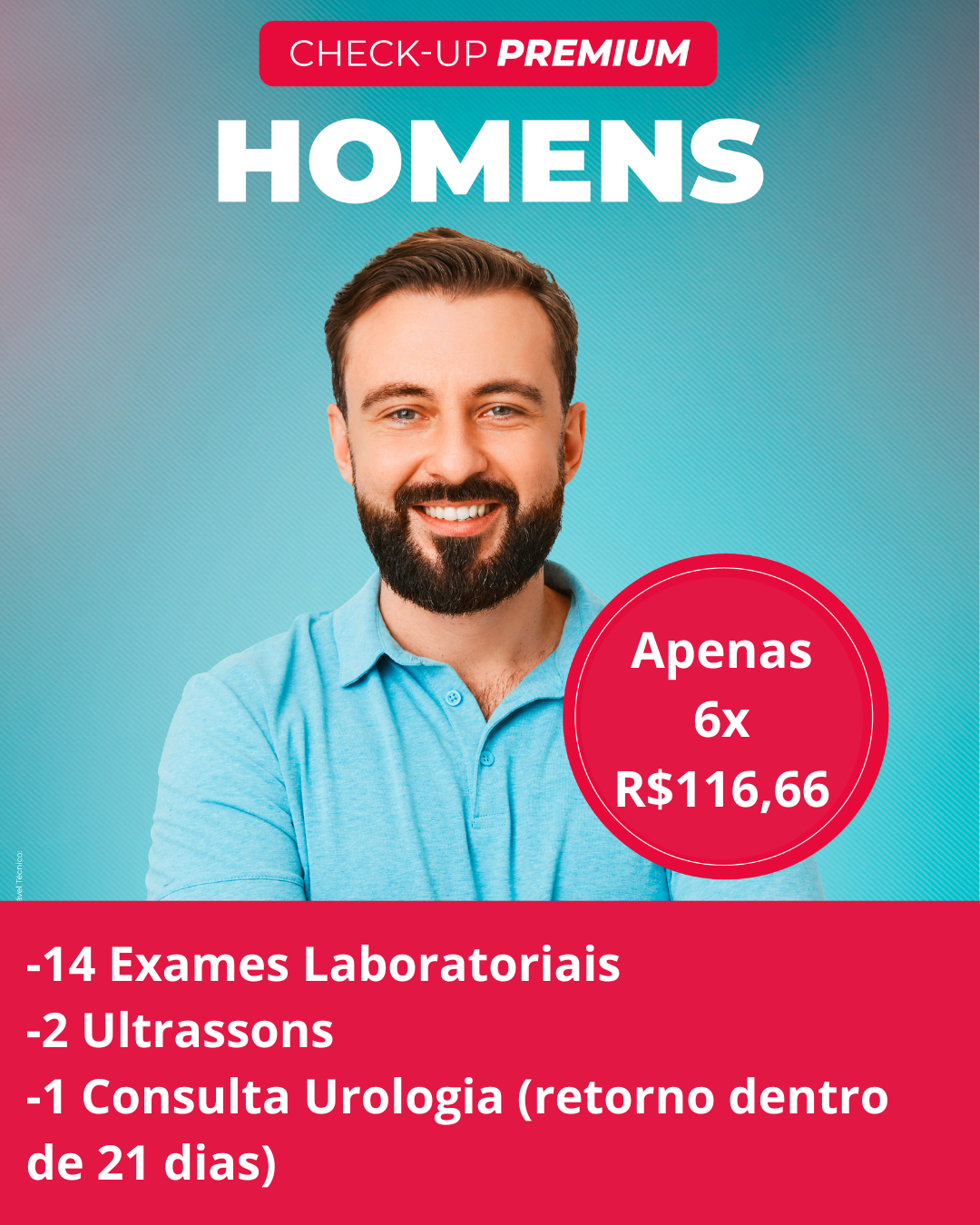 Check-up Homem Premium
